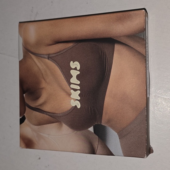 SKIMS Seamless Sculpting Pullover Silicone Band Clay Bralette Women Size S/M NWT - Picture 7 of 10